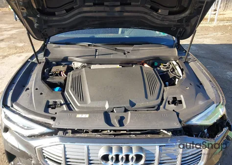 2021 Audi E-Tron Premium Plus Quattro from USA, damaged, VIN WA1LABGE0MB010040